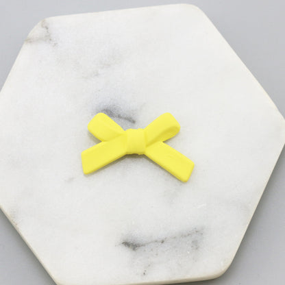Rubberized Spray Painted Cross Acrylic Beads 34x21mm Matte Mixed Colors 20pcs 8