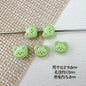 Bear Metal Beads 13mm Glossy Painted Alloy 10pcs 14
