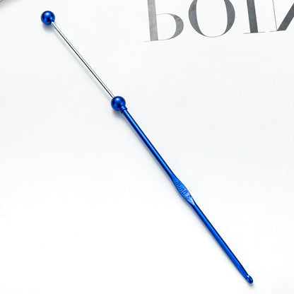Beadable Crochet Hooks Metallic Slim Polished 3.0mm to 6.0mm 8