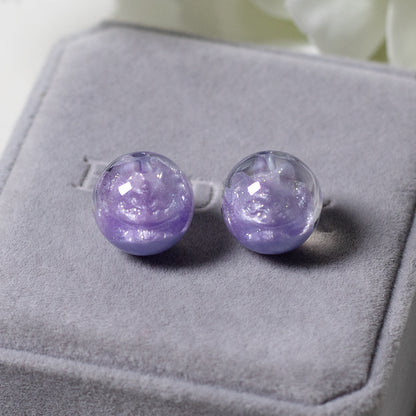 Clear Nine-Tailed Fox Resin Beads 16mm Round Mixed Colors 10pcs 4