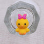 Silicone 3D Focal Beads Easter Little Yellow Chicken Bunny Holding Carrot 20pcs 6