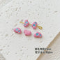 Painted Cute Character Plate Series Metal Beads Bulk 20pcs 21