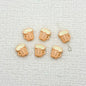 Beer Cup Metal Beads 11mm Hand Painted Enamel Alloy 10pcs 9
