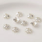 Brass Flower Bead Caps 6/8/10mm Six-Petal 100pcs 6