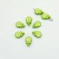 Lollipop Metal Beads 12mm Painted Alloy 10pcs 13