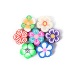 Flower Clay Beads 4 10mm Colorful Daisy Polymer 100pcs 5