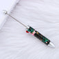 Beadable Pen Colorful Heart Accent 155mm Diameter 14mm Weight 11g 19