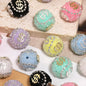 Dollar Bill Ball Rhinestone Beads 19mm Clustered Stones 5pcs 13
