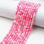 Flat Clay Beads 6mm Colorful Polymer Spacer Disc 10strands 10