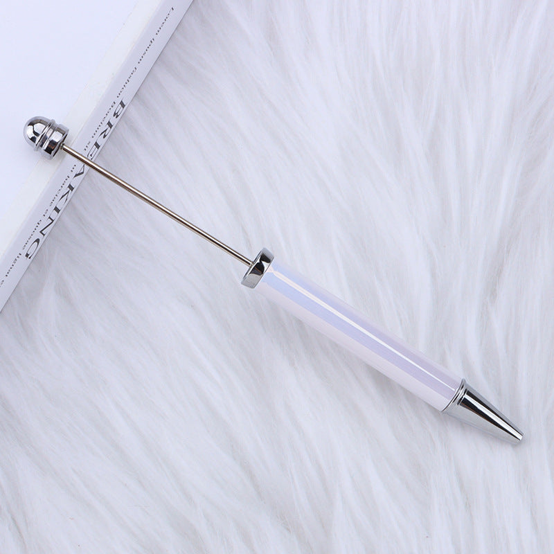 Beadable Pen UV Electroplating Rainbow Color Opal Shimmer 10pcs 6