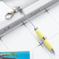 Beadable Pen Keychain Portable Metal Ballpoint Colorful Compact 23