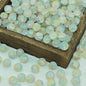 Frosted Round Glass Beads 10mm Muted Pastels Earth Tones 50pcs 6