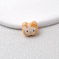 Leopard Print Hello KT Acrylic Beads 14mm Matte Finish 20pcs 7