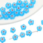 Millefiori Plum Flower Glass Beads 6mm Colorful Mixed 20pcs 13
