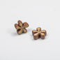 Irregular Sponge Flower Acrylic Beads 14mm Glossy Colorful 50pcs 13