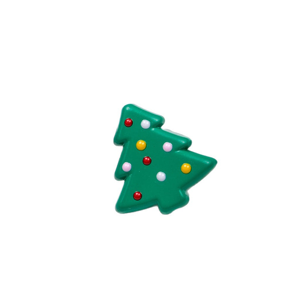 Lit Christmas Tree Acrylic Beads 21mm Colorful Holiday 20pcs 3