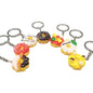 Resin Donut Food Keychain Glossy Icing Detailed Toppings
