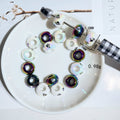 Acrylic Kitten Paw Spacer Beads 14mm Iridescent 50pcs 6