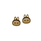 Bunny Metal Beads 12mm Color Retaining Enamel Zinc Alloy 10pcs 5