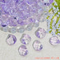Irregular Moonstone Glass Beads 14mm Clear Pastel Mixed Colors 50pcs 9
