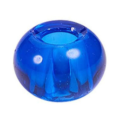 Glass Abacus Spacer Beads 15mm Transparent Large Hole 100pcs 20