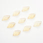 Czech Glass Beads Sunflower Leaf 16 x 23mm Multicolor Petal 20pcs 12