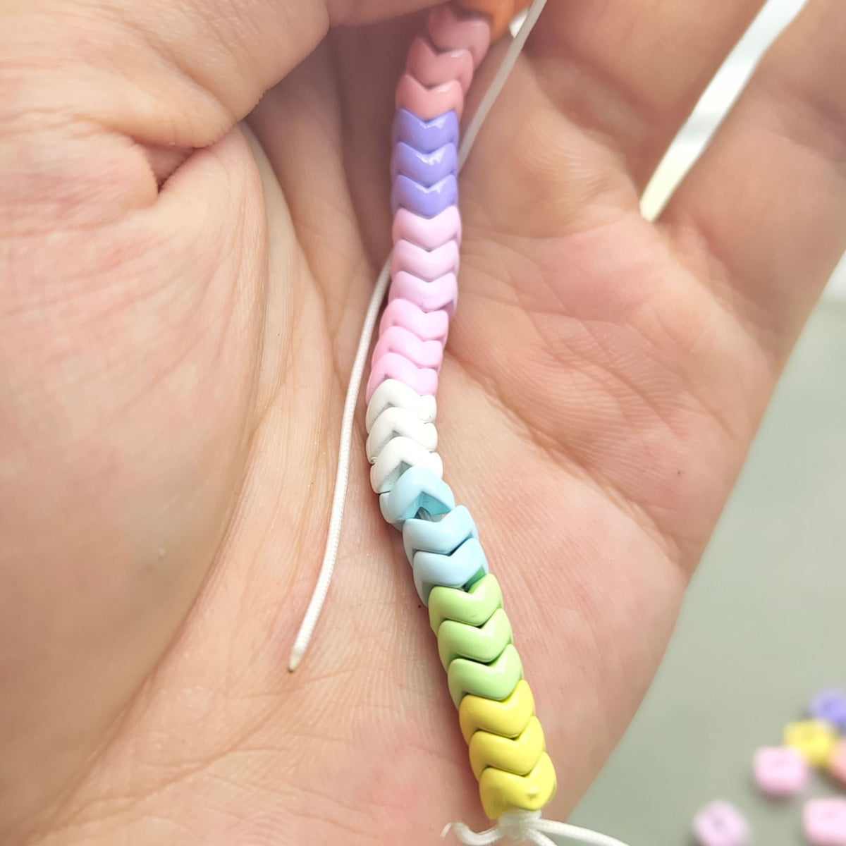 Alloy Wave Spacer Beads 6mm Baking Painted Zinc 30pcs 3