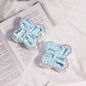 Rhinestone Paved Four-leaf Clover Rhinestone Beads 16mm Alloy 3pcs 11