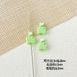 Double Sided Heart and Perfume Bottle Metal Beads 13/16mm Painted Alloy 10pcs 17