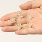 Czech Glass Beads Butterfly 13x10mm Glow In The Dark Pastel 10pcs 7