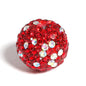 Clay Ball Rhinestone Beads 16mm Mixed Solid and AB Colors 20pcs 10