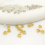 Alloy Triangular Spacer Beads 3/4mm Tibetan Style 100pcs 2
