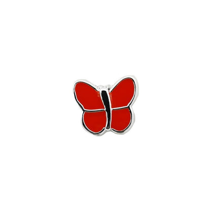 Butterfly Enamel CCB Plastic Acrylic Beads 11mm 50pcs 5