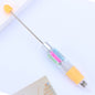 Beadable Pen Four-Color Transparent Barrel Bullet Tip 0.7 10