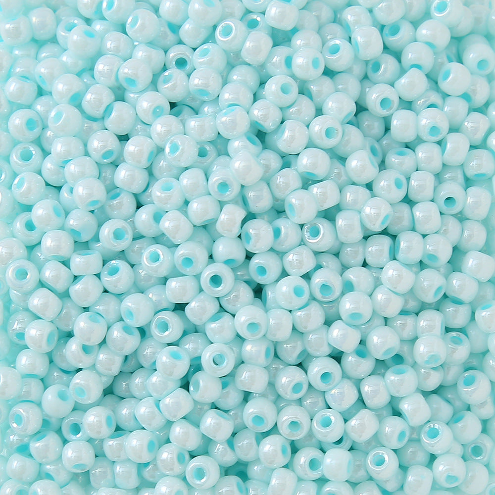 Czech Seed Glass Beads 4mm Glossy Pastel Colors 300pcs 9