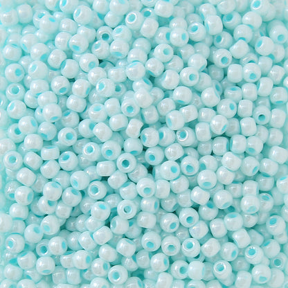 Czech Seed Glass Beads 4mm Glossy Pastel Colors 300pcs 9