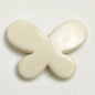 Creamy Color Butterfly Acrylic Flat Beads 29mm 1pc 7