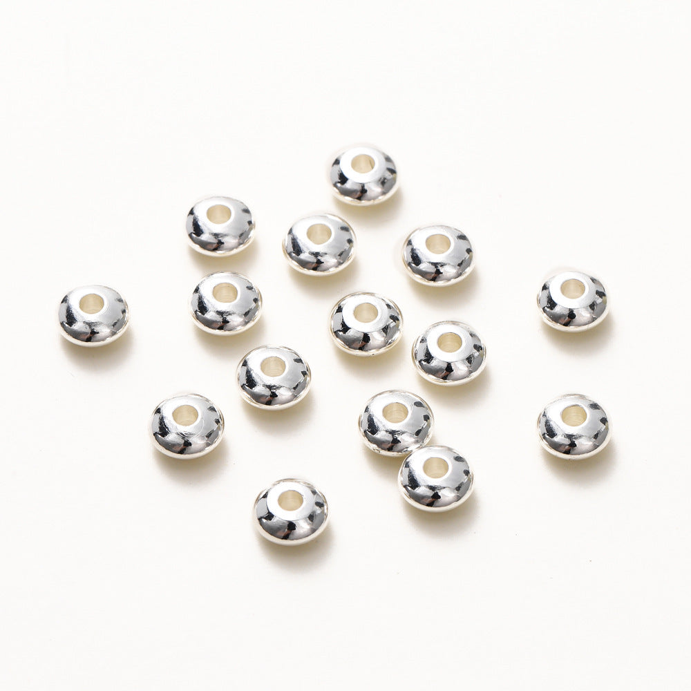 Tiny Donut Spacer CCB Plastic Acrylic Beads 4mm KC Gold 1000pcs 4