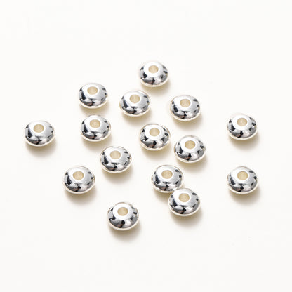 Tiny Donut Spacer CCB Plastic Acrylic Beads 4mm KC Gold 1000pcs 4
