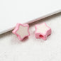 Painted Star Acrylic Beads 16mm Two-Color Enamel Glossy 20pcs 5
