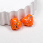 Balloon Heart Acrylic Beads 19mm Glossy Colorful Lettering 10pcs 16