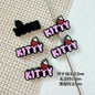 Signboard Metal Beads Painted Sanrio Series Colorful 10pcs 14