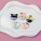 Sanrio Donut Series Resin Beads Playful Glossy Character Design 20pcs