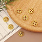 Alloy Heart Bead Caps 8mm Zinc Tibetan Spacer Beads 200pcs 4