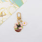 Alloy Cat Keychain Creative Potted Kitten Charm Zinc Alloy 9