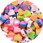 Flat Clay Beads 10mm Color Fruit Cartoon Mixed Design 1000pcs 20