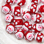 Hand Painted Star Acrylic Beads 16mm Pastel Colors 10pcs 2