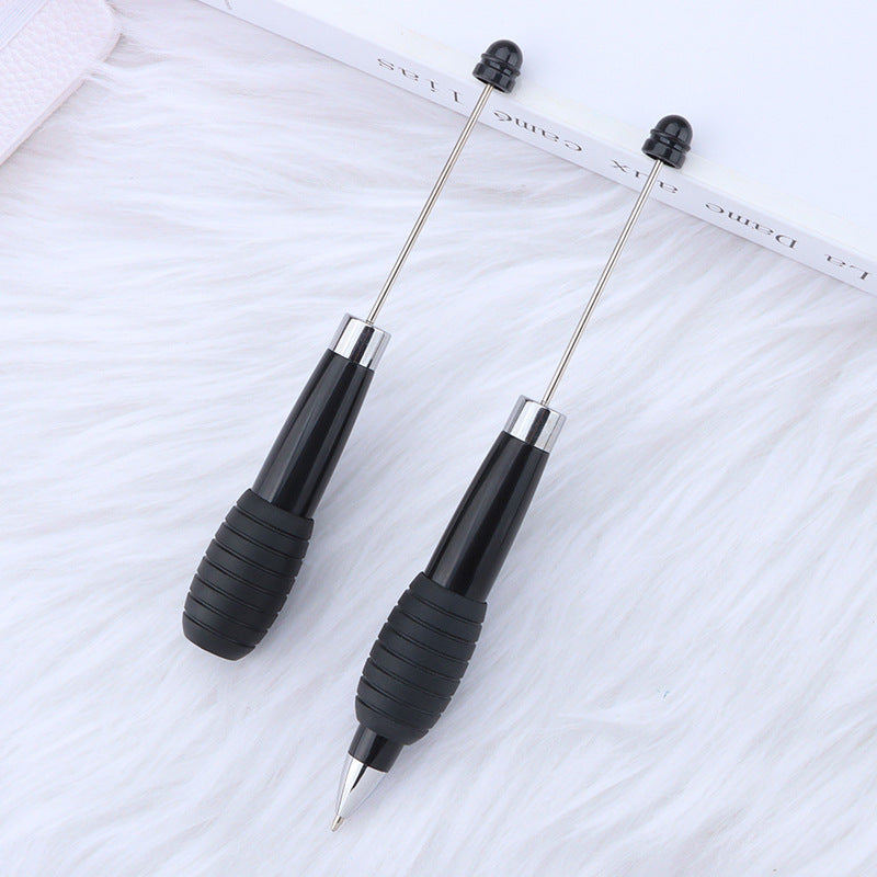 Beadable Telescopic Pen Colorful Ergonomic Rotary Ballpoint 1.0mm 6