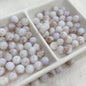 Czech Glass Beads Round 8mm Ink Painting Gradient Pastel 100pcs 13