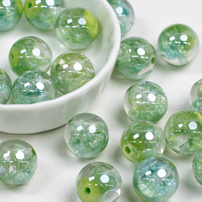 Luminous Shimmer Moonlight Resin Beads 16mm Round 10pcs 7